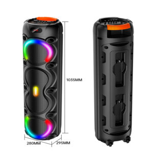 Imprezowy głośnik bluetooth z radiem