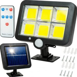 Lampa solarna z czujką ruchu
